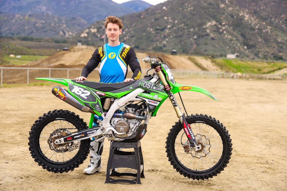 Host Grindstone Kawasaki Signs Max Sanford For Remainder of Supercross