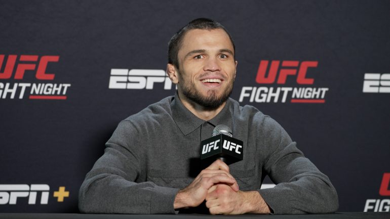 Umar Nurmagomedov approaching newcomer Bekzat Almakhan at UFC Fight Night 238 ‘like I’m fighting for the title’