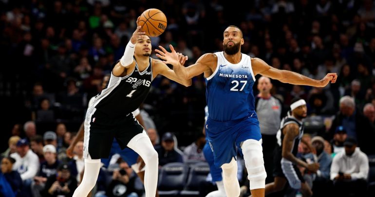 Rudy Gobert Hailed by Fans for Shutting Down Victor Wembanyama as T-Wolves Beat Spurs