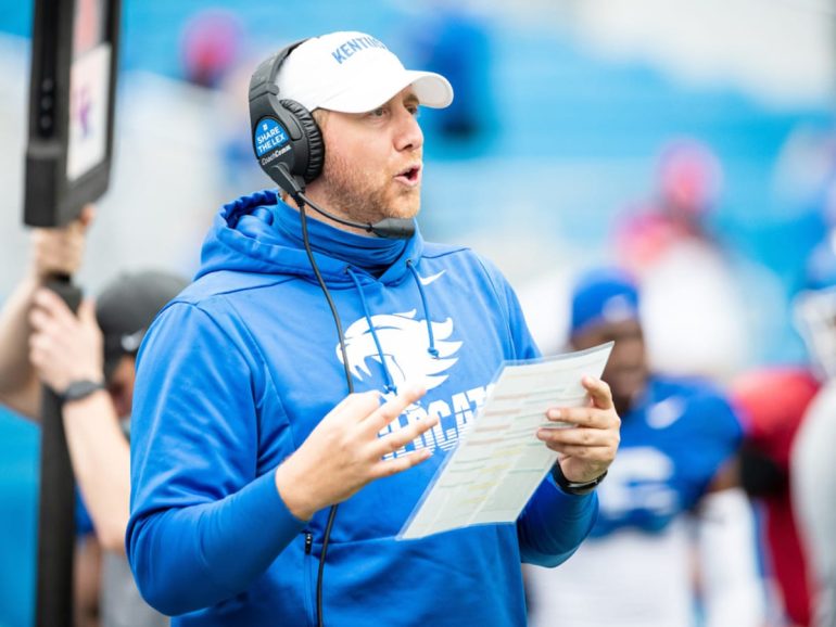 Buccaneers Considering Kentucky Offensive Coordinator Liam Coen for Offensive Coordinator Position Following Canales' Departure