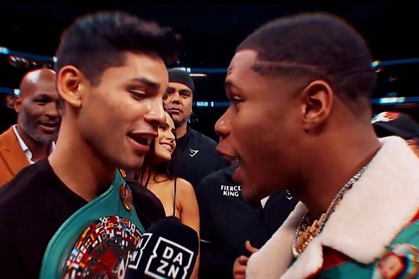 Devin Haney and Ryan Garcia