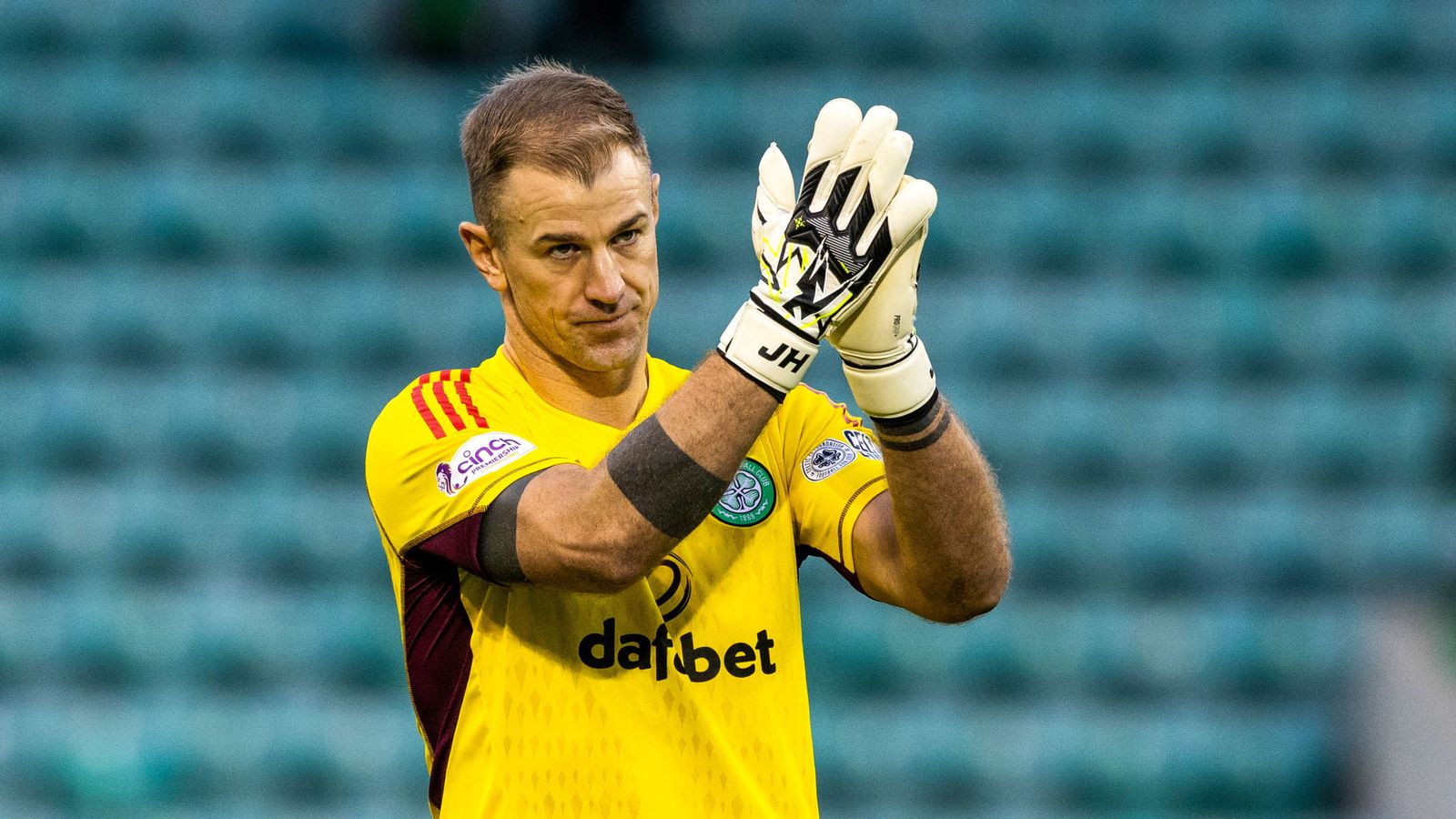 Joe Hart found himself clarifying one of football's most peculiar rules ...