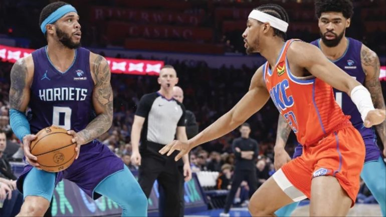 NBA Trade Buzz Mavericks and Suns Compete for Miles Bridges as Trade Deadline Approaches