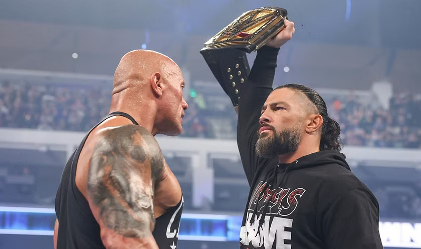 The Rock and Roman Reigns