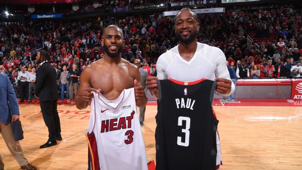 ‘Who’s gonna wear No. 3?’ Chris Paul discusses failed Heat trade
