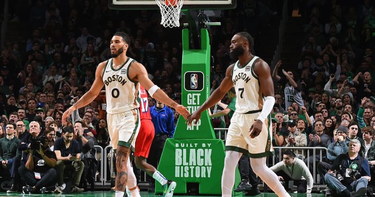 Celtics’ Jayson Tatum on Jaylen Brown: ‘We’re 2 of the Hungriest Players’ in NBA
