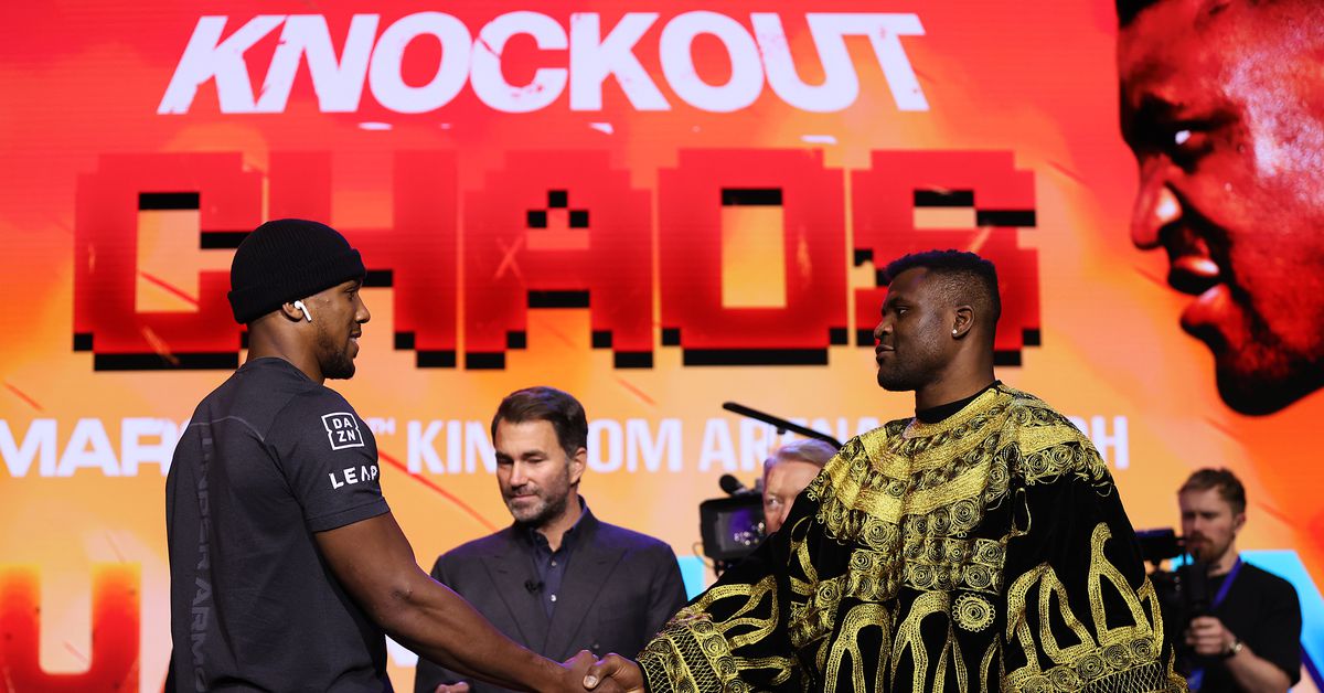 Anthony Joshua vs. Francis Ngannou full fight card