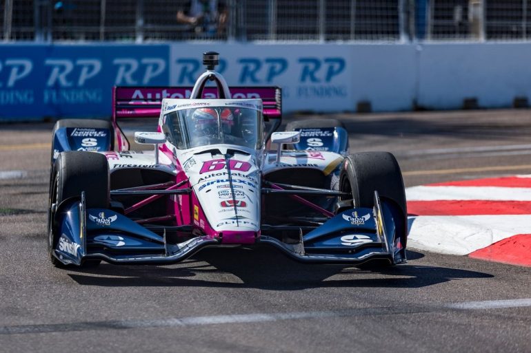 IndyCar St. Petersburg: Felix Rosenqvist paces opening practice