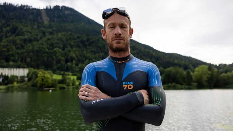 Lionel Sanders on how a hard-worker lacking talent can become a good triathlon swimmer