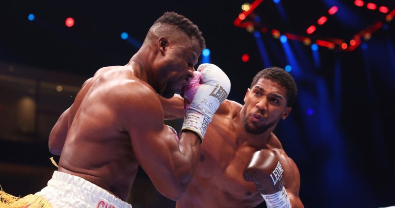Anthony Joshua’s Brutal KO Win Over Francis Ngannou Shows There Are Levels to This