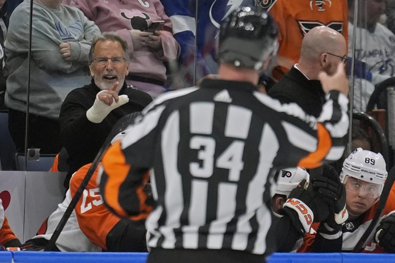 NHL suspends Flyers coach John Tortorella 2 games after he refused to leave bench post-ejection