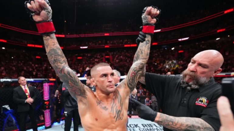 Ali Abdelaziz offers Dustin Poirier a title shot with Islam Makhachev following UFC 299