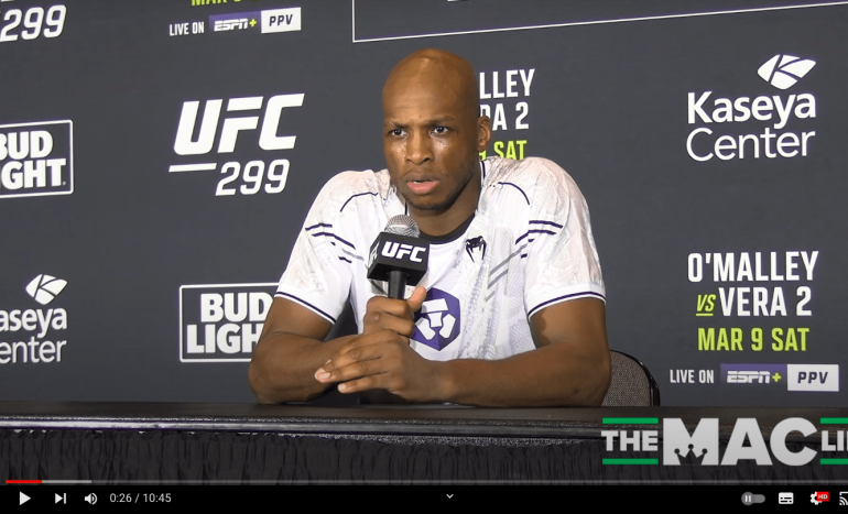 Watch: MVP on UFC debut — ‘I’m used to not being in a fight, I’m just used to beating people up’