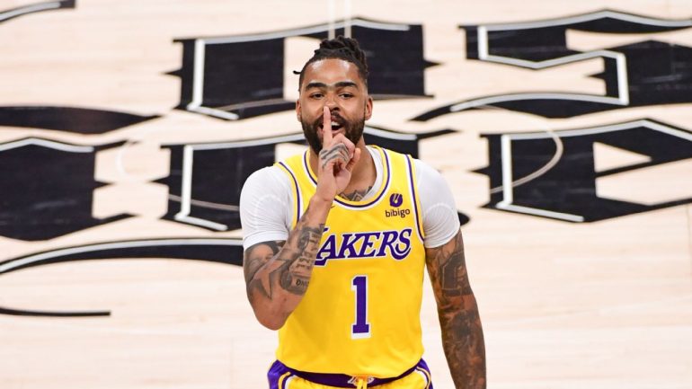 D’Angelo Russell wasn’t moved at the trade deadline. Instead, he became vital to L.A.’s playoff hopes