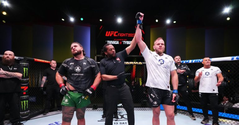 UFC Vegas 88 post-fight bonuses: Marcin Tybura earns $50k for subbing Tai Tuivasa