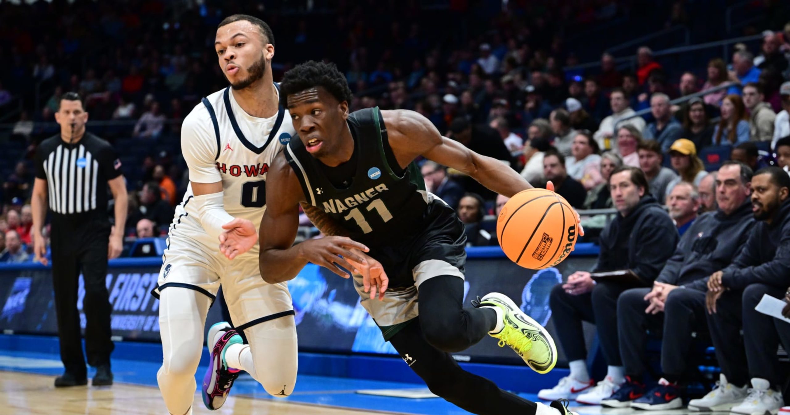 Wagner Thrills March Madness Fans by Beating Howard in Wild Finish; Sets Up UNC Clash