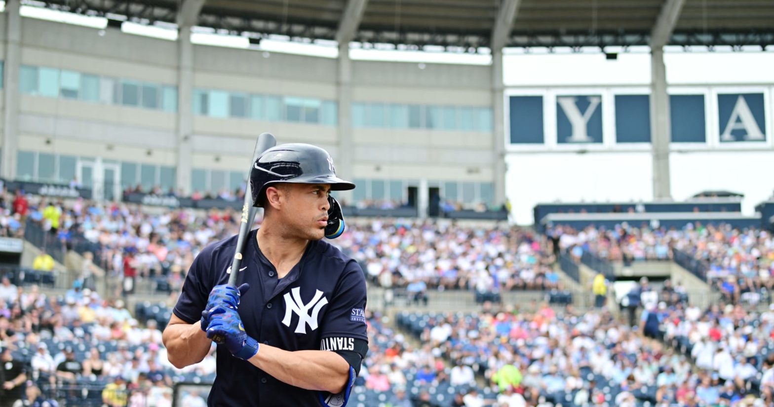 Yankees’ Giancarlo Stanton Wows MLB Fans with 3 HRs, 8 RBI in Spring Game vs. Pirates
