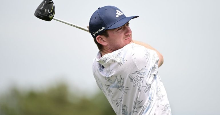 PGA Tour rookie Nick Dunlap soars up Houston Open leaderboard; puts struggles behind him