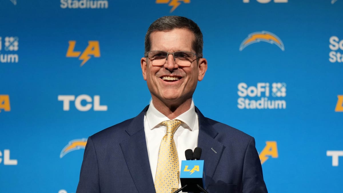 Chargers' Jim Harbaugh's Desire to Prioritize the Trenches No Secret