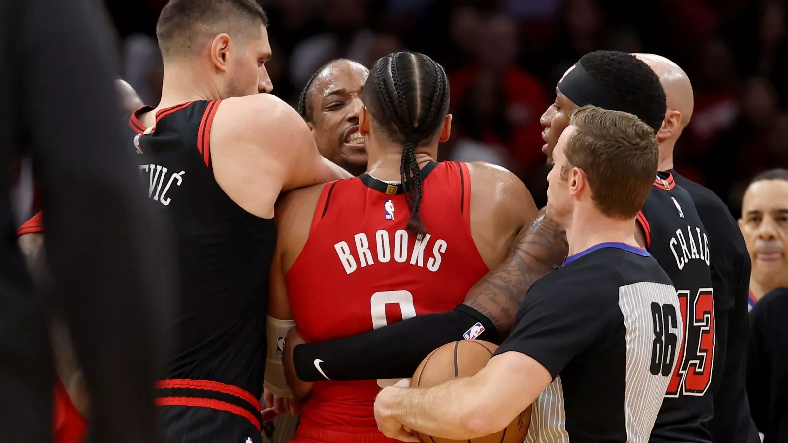 DeMar DeRozan Calls Out Dillon Brooks After Fight and Ejection in Bulls vs. Rockets Game