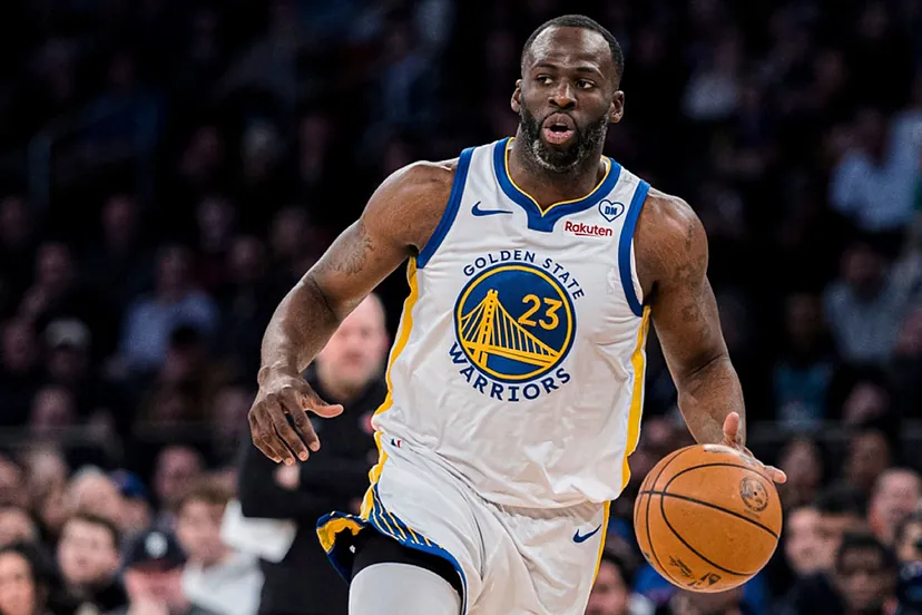Less than four minutes into the game against the Orlando Magic, Draymond Green of the Golden State Warriors gets ejected