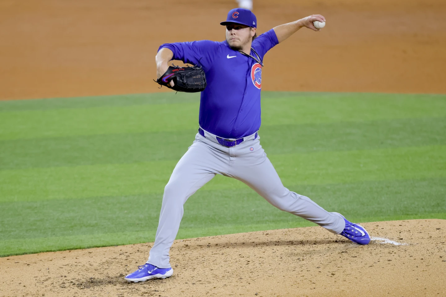 Chicago Cubs southpaw Justin Steele departs from his inaugural opening-day start due to a left hamstring strain