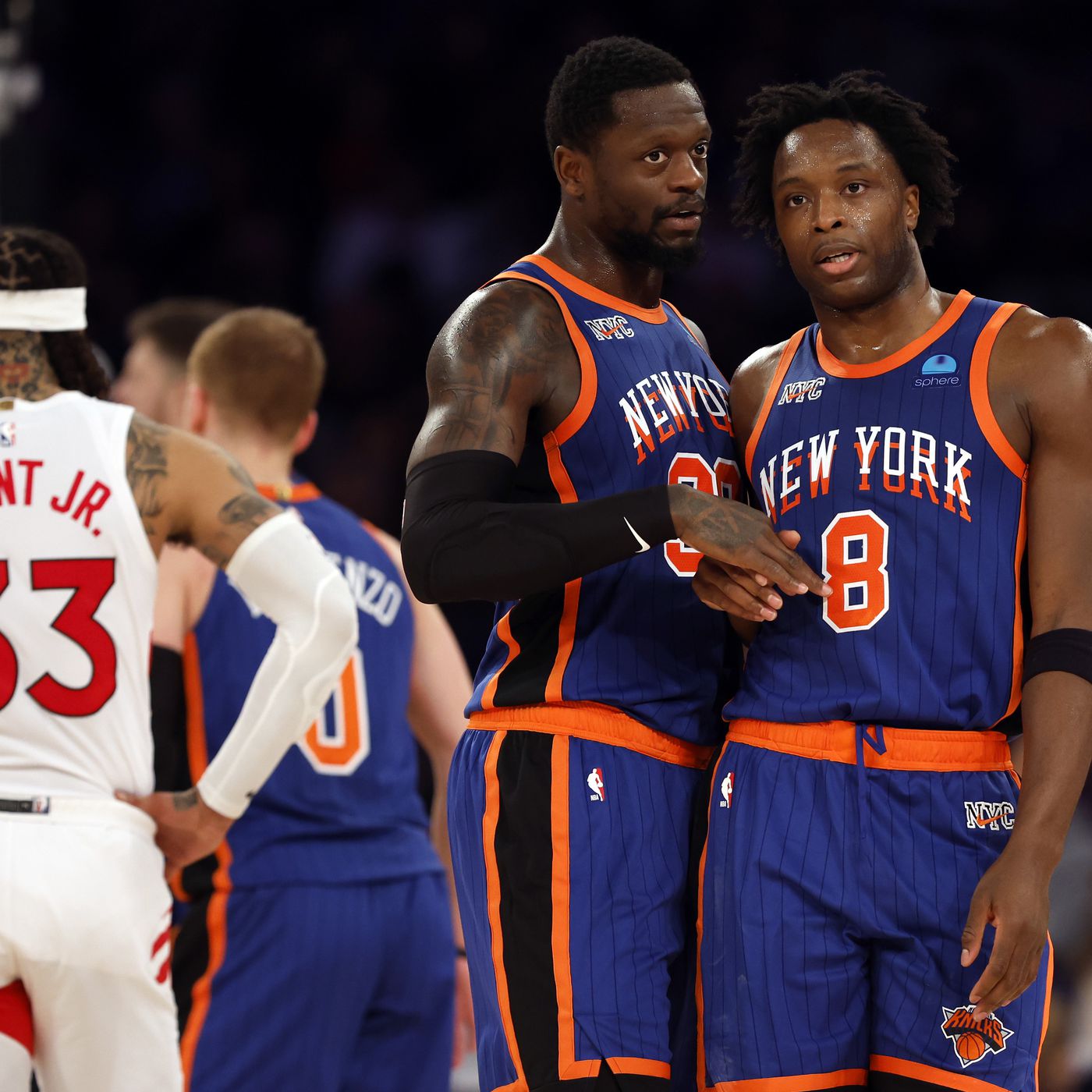 Knicks' Injury Updates: Anunoby and Randle's Statuses and Team's Strategy