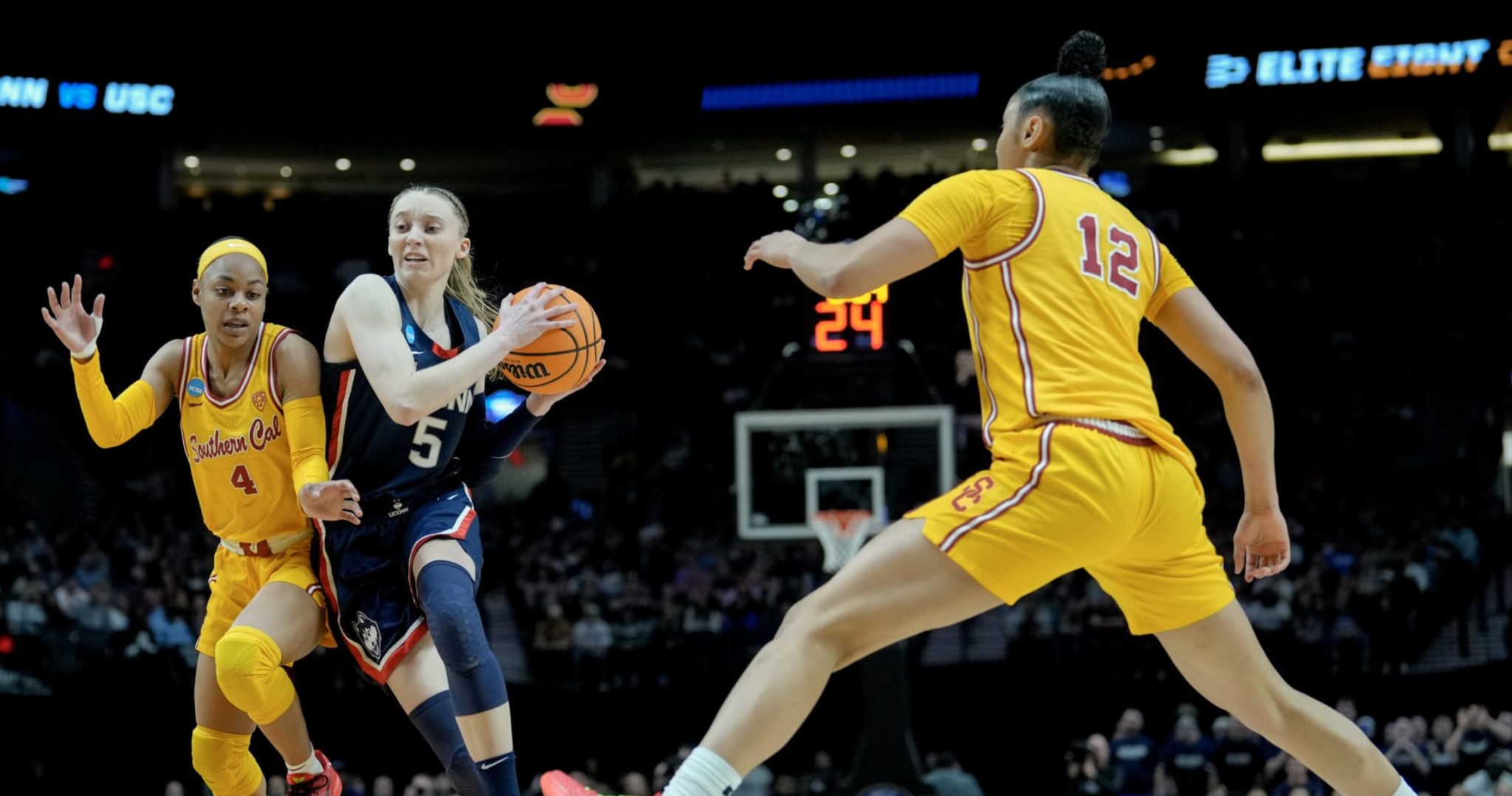 Uconn Vs Usc 2024 Basketball Alida Barbara