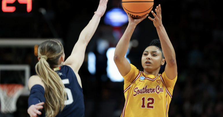 Damian Lillard Says USC’s JuJu Watkins Is Like Carmelo Anthony: ‘Give Her the Ball’