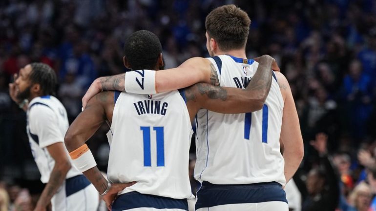 Behind 48 from Irving, Mavericks rally to beat Rockets in overtime; Houston eliminated from playoff race