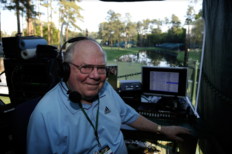 Yes, sir: Verne Lundquist calls it a career at the 2024 Masters