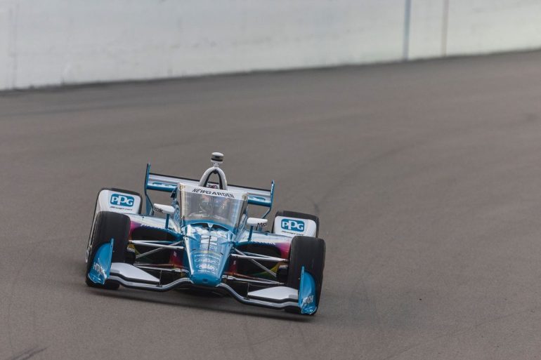 Newgarden fastest in rain-shortened first day of Indy 500 Open Test