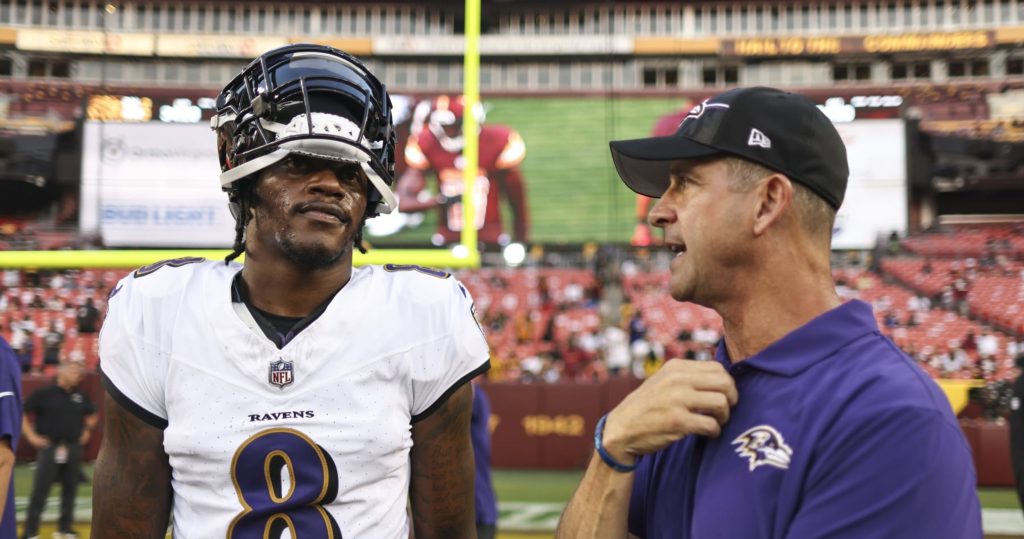 Ravens’ John Harbaugh Has Lamar Jackson Scouting OL Prospects Ahead of 2024 NFL Draft
