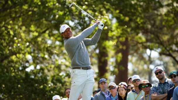 Despite making Masters history on Friday, Tiger Woods is still not satisfied