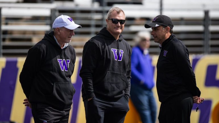 With VIPs, Husky Practice Is Place to See and Be Seen
