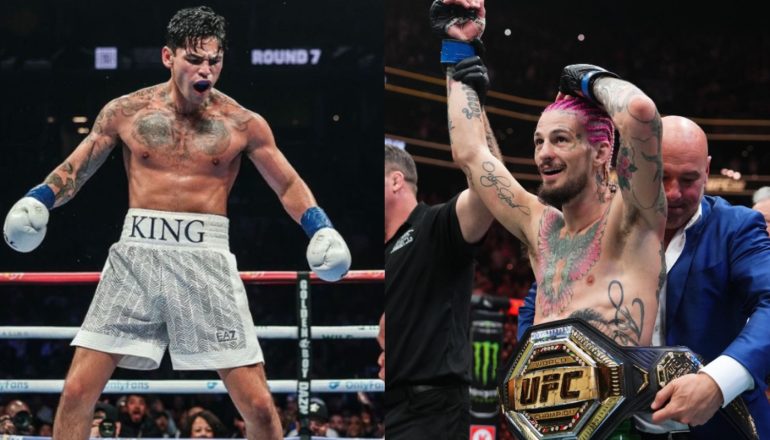 Ryan Garcia responds to Sean O’Malley after ‘Sugar’ expresses interest in boxing match: “PREPARE TO BLEED RAINBOW”