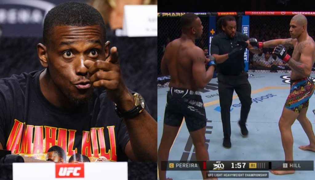 Jamahal Hill changes tune on referee Herb Dean’s non-stoppage at UFC 300: “It makes me think before obeying a ref’s command!”