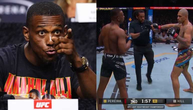 Jamahal Hill changes tune on referee Herb Dean’s non-stoppage at UFC 300: “It makes me think before obeying a ref’s command!”