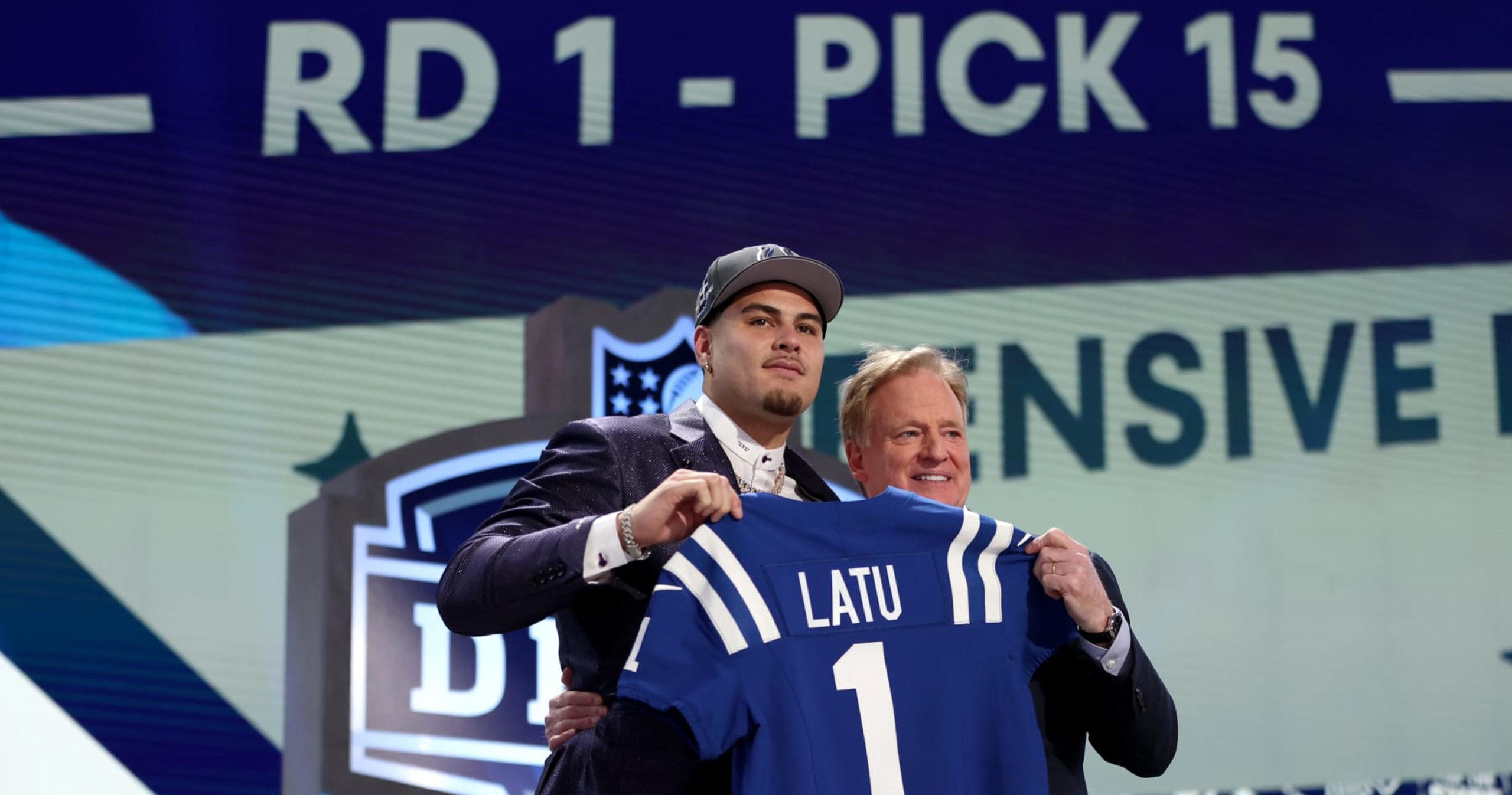Video: Colts GM Says Team ‘Got Best F–king Rusher’ in 2024 NFL Draft in Laiatu Latu
