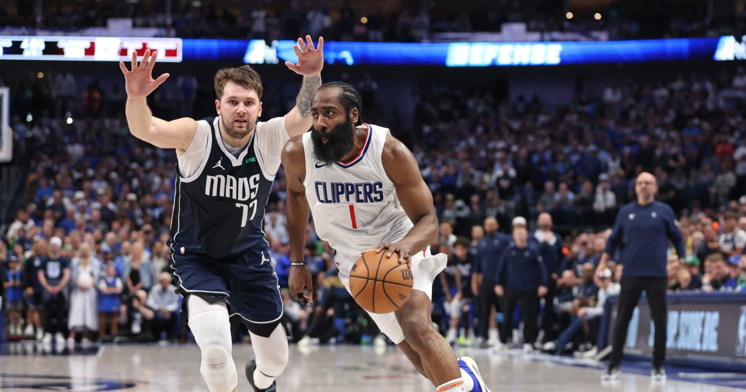 James Harden Dazzles NBA Fans as Clippers Win G4 vs. Luka, Mavs Despite Kawhi Injury