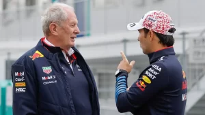 Helmur Marko Commends Sergio Pérez's Performance in Japanese Grand Prix Qualifying