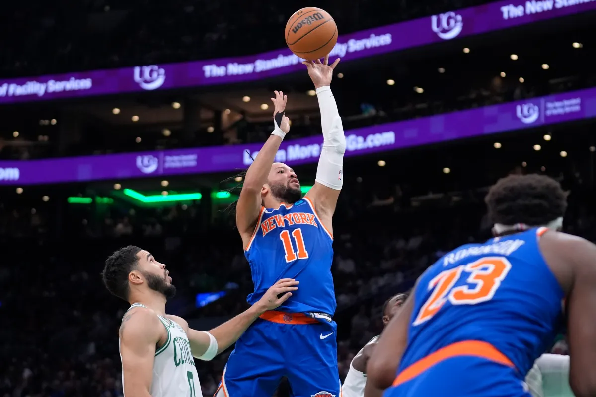 Knicks Secure Victory Against Celtics with Jalen Brunson's Stellar Performance, Keeping No. 2 Seed Aspirations Alive