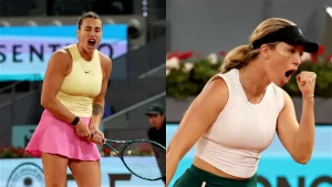 Madrid Open: Sabalenka and Collins Face off in a Grunt-Filled Battle, Keeping Tennis Fans Engaged