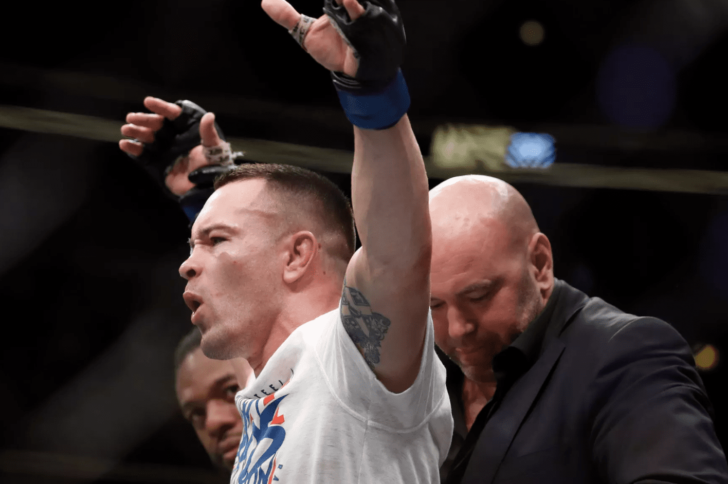 Covington fires back at Machado Garry: ‘He has to show me he’s serious’