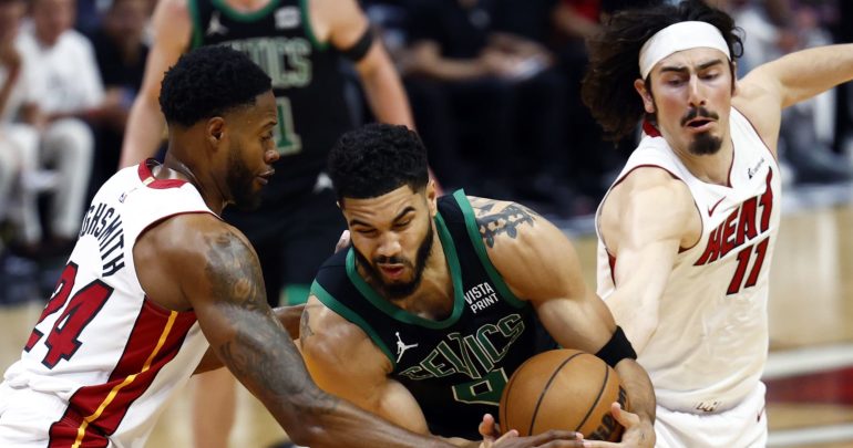 Celtics’ Jayson Tatum Explains Why He Wanted to Face Heat in NBA Playoffs 1st Round