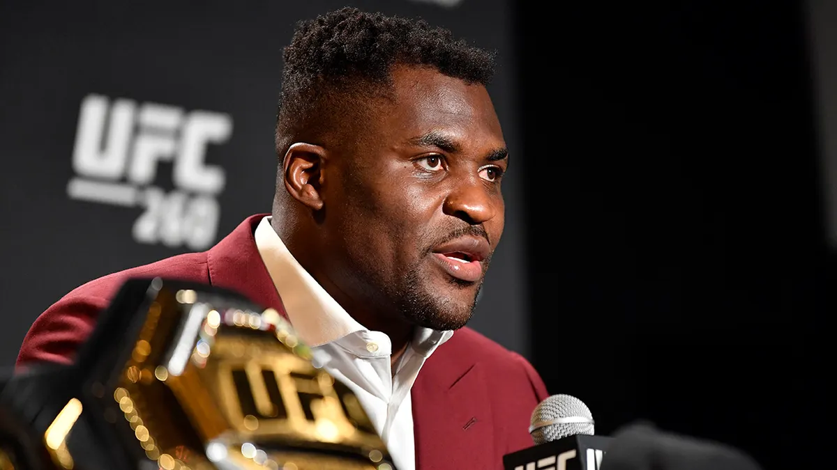 Francis Ngannou shares heartbreaking story of the last time he saw his late son Kobe