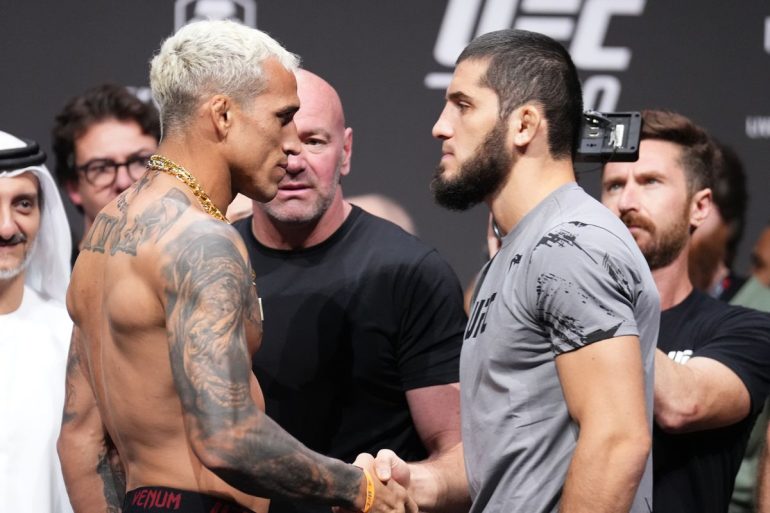 Charles Oliveira and Islam Makhachev