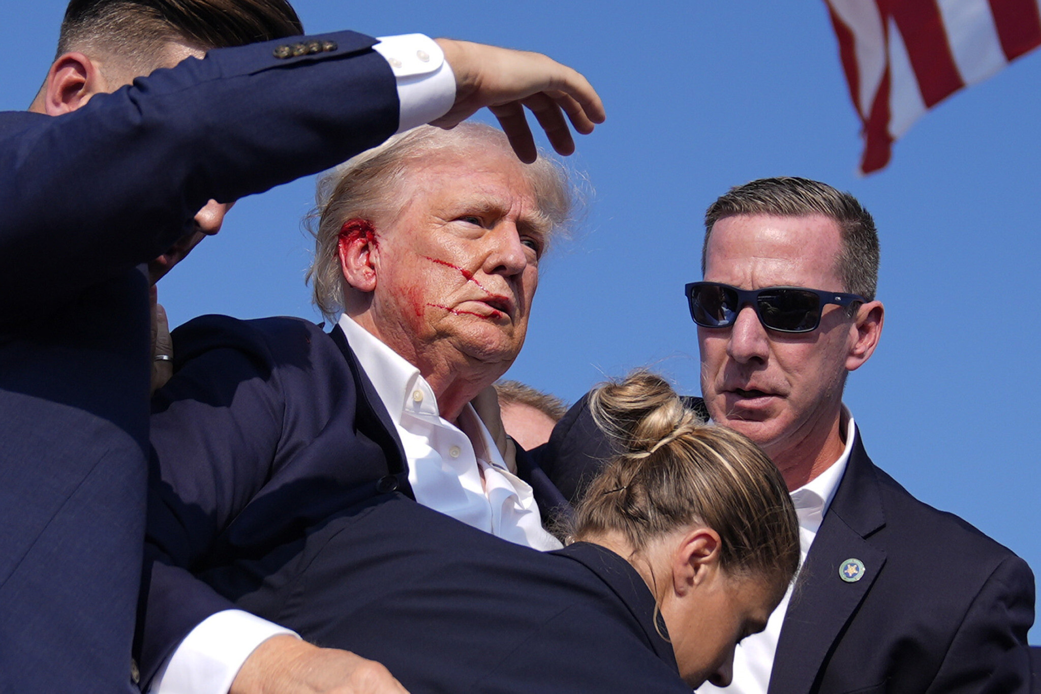 Fighters React to Attempted Assassination of Donald Trump at Butler Rally