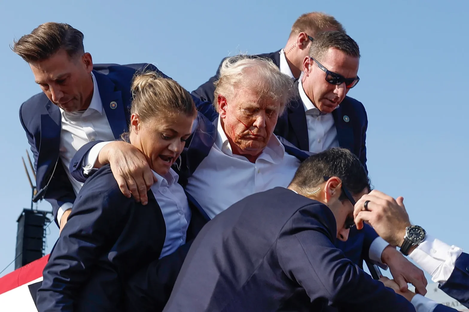 Fighters React to Attempted Assassination of Donald Trump at Butler Rally