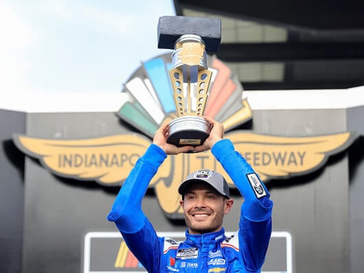 Kyle Larson Wins Brickyard 400, Teases IndyCar Return and Indy 500 ...